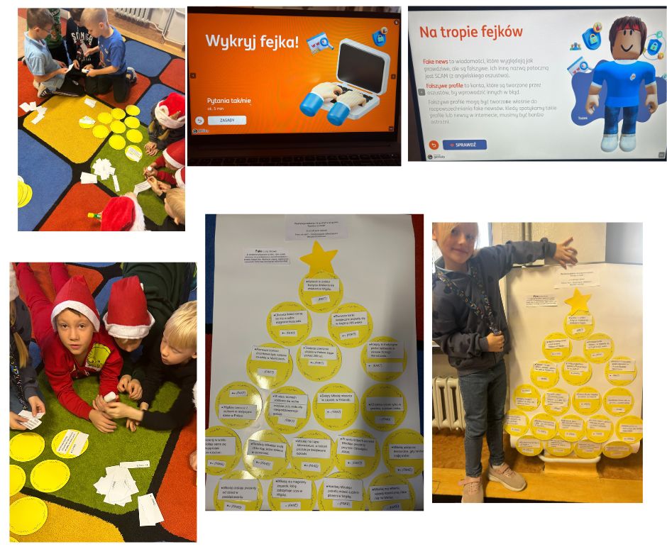 W świetlicy Szkoły Podstawowej nr 16 zrealizowaliśmy grudniowe zadanie w ramach projektu „Świetlica na medal”. Tym razem tematyka dotyczyła niezwykle ważnej kwestii – bezpiecznego korzystania z internetu.